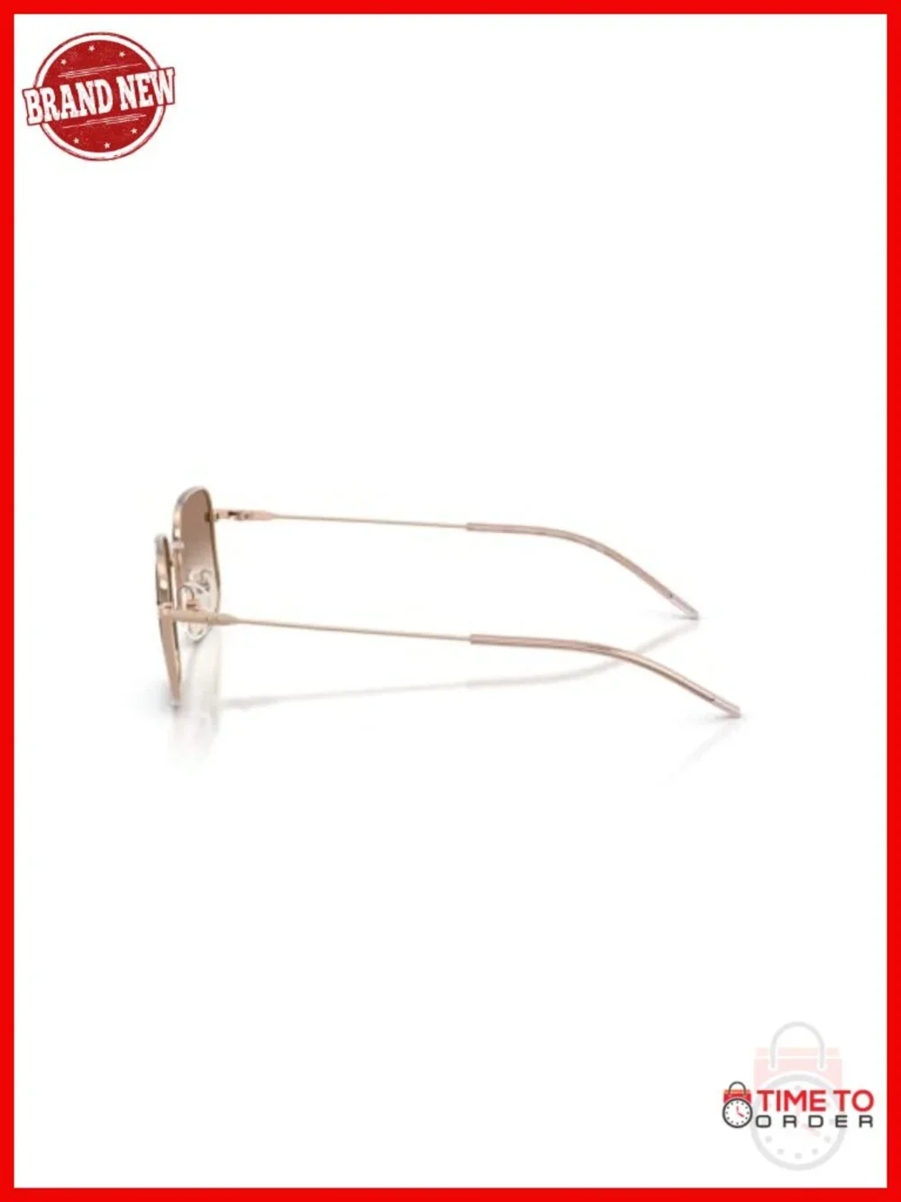 Square Metal Sunglasses with Mirrored Lenses